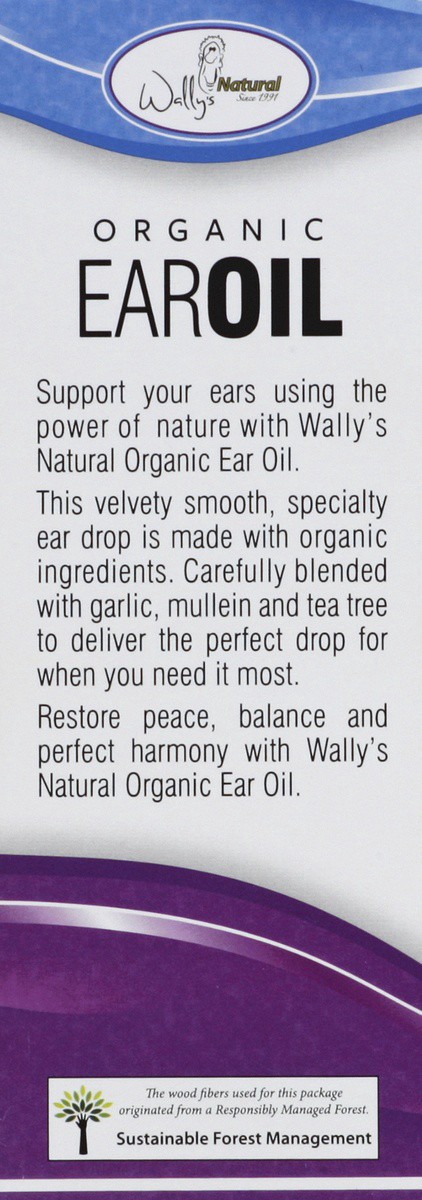 slide 7 of 7, Wally's Natural Organic Ear Drops Ear Oil 0.5 fl oz, 0.5 fl oz