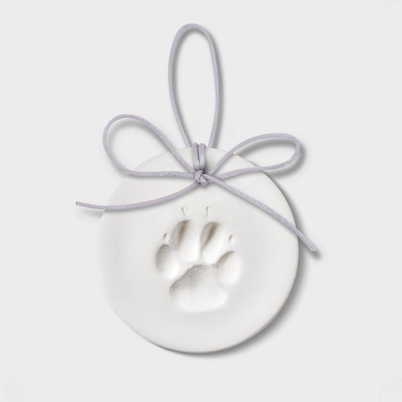 slide 3 of 3, Cat and Dog Paw Print Ornament - Boots & Barkley™ - One Size Fits Most, 1 ct