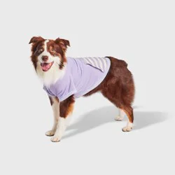 Lightweight Funnel Neck with Stripe Pocket Dog Sweatshirt - Boots & Barkley™ Purple M
