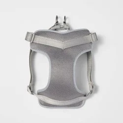 Reflective Basic Mesh Dog Harness - L - Gray - Boots & Barkley™