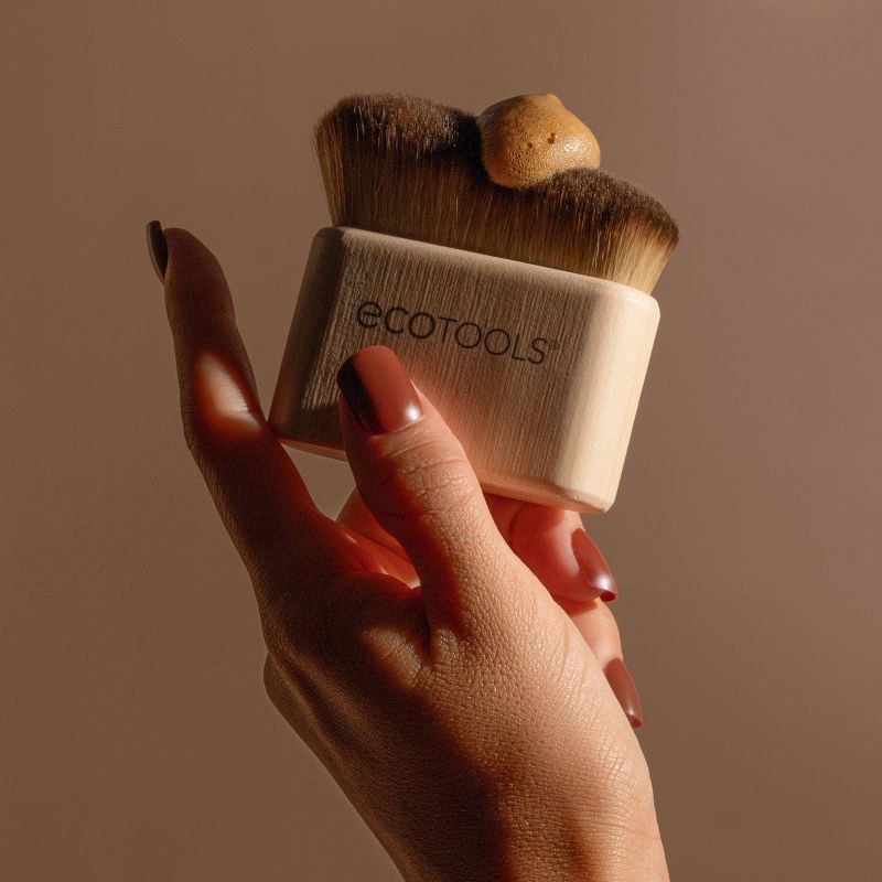 slide 5 of 7, EcoTools Good Tan Body + Face Self-Tan Blending Brush, 1 ct