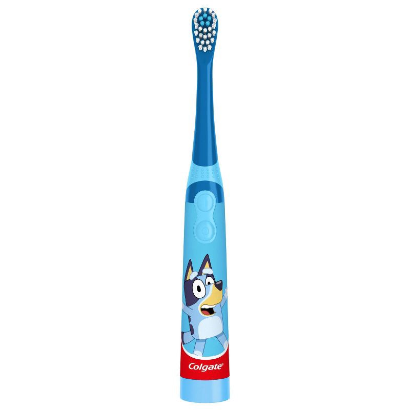 slide 2 of 13, Colgate Kids' Battery Toothbrush - Bluey, 1 ct