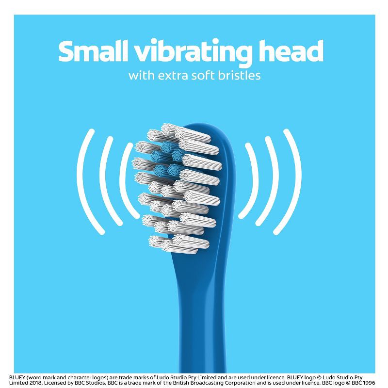 slide 4 of 13, Colgate Kids' Battery Toothbrush - Bluey, 1 ct