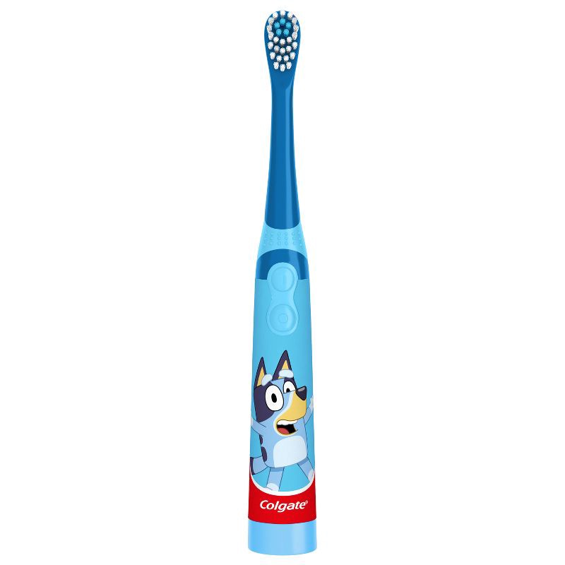 slide 11 of 13, Colgate Kids' Battery Toothbrush - Bluey, 1 ct