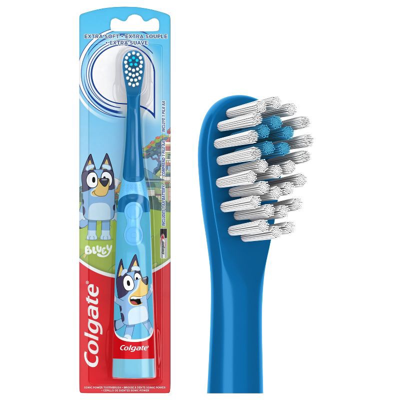slide 1 of 13, Colgate Kids' Battery Toothbrush - Bluey, 1 ct