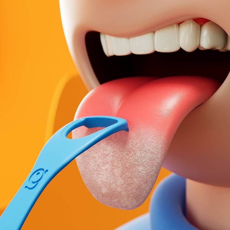 slide 8 of 11, Grin Oral Care Tongue Cleaner - 48ct, 48 ct