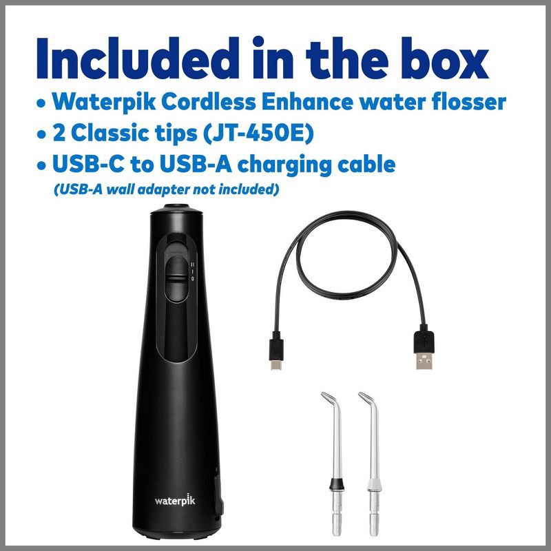 slide 11 of 11, Waterpik Cordless Enhance Water Flosser, 1 ct