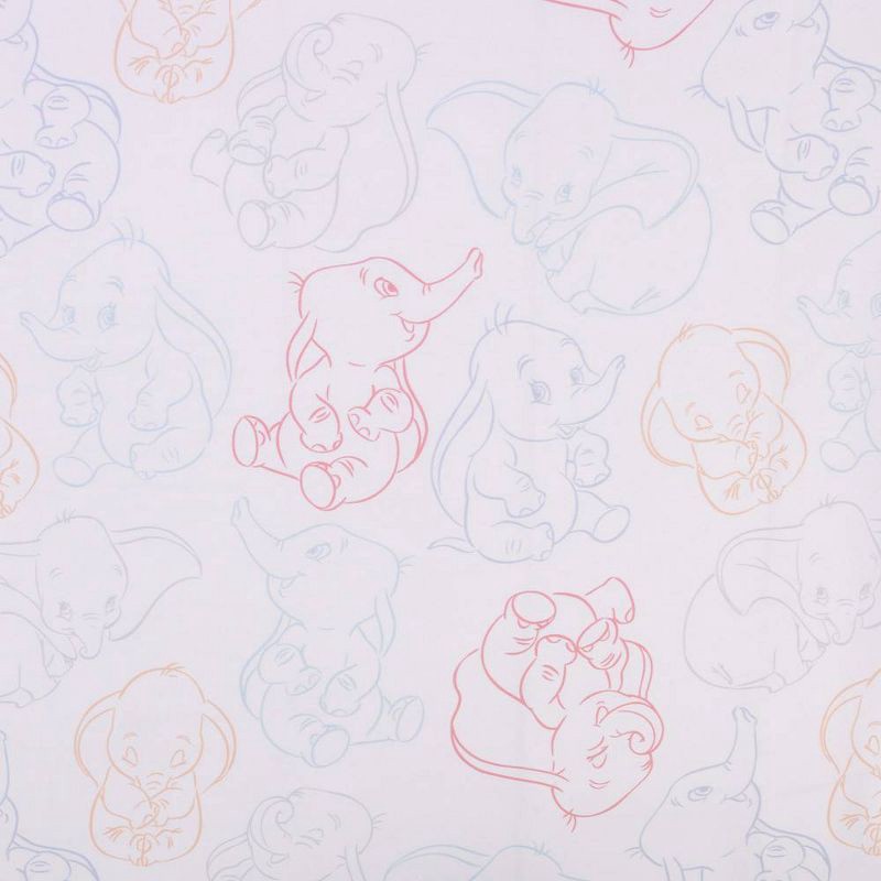 slide 4 of 4, Disney Dumbo Fitted Crib Sheet, 1 ct