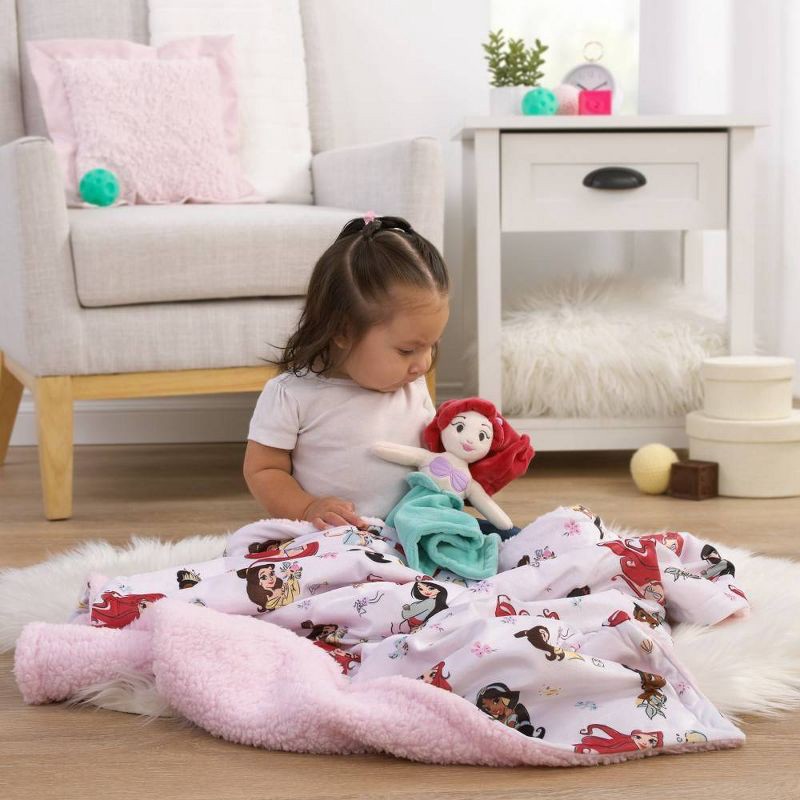 slide 4 of 5, Disney Princess Ariel Security Blanket, 1 ct