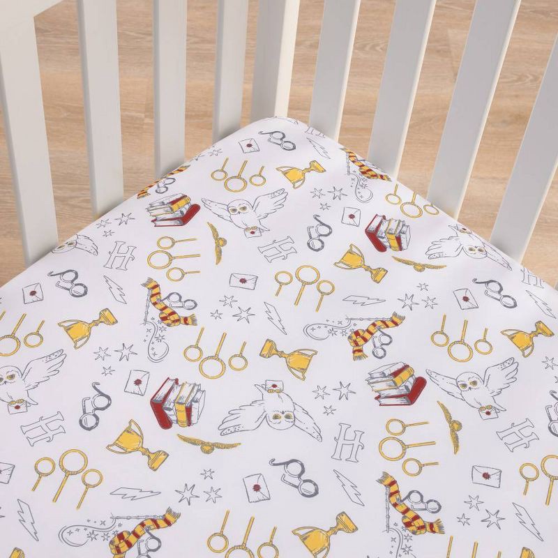 slide 3 of 4, Warner Bros. Harry Potter Fitted Crib Sheet, 1 ct