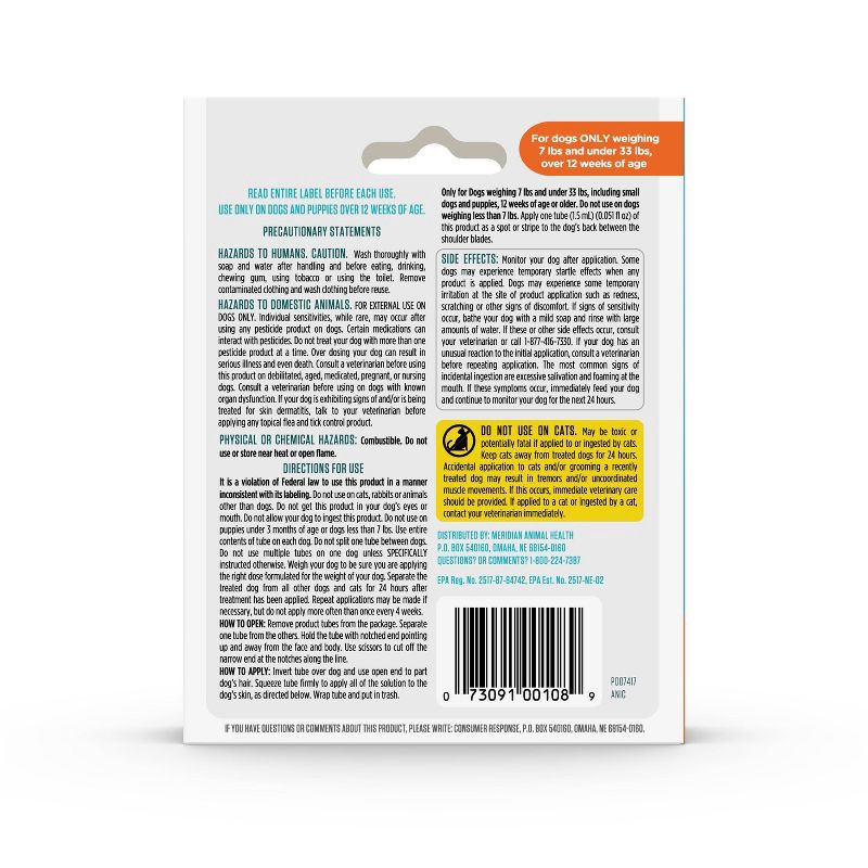 slide 4 of 8, Sergeant's Guardian Pro Flea & Tick Topical Treatment for Dogs - 7-33 lbs - 3ct, 7 ct; 33 lb, 3 ct