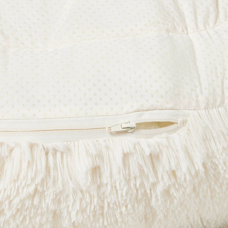 slide 3 of 3, Donut Bolster Dog Bed - Boots & Barkley™ - Cream - L, 1 ct