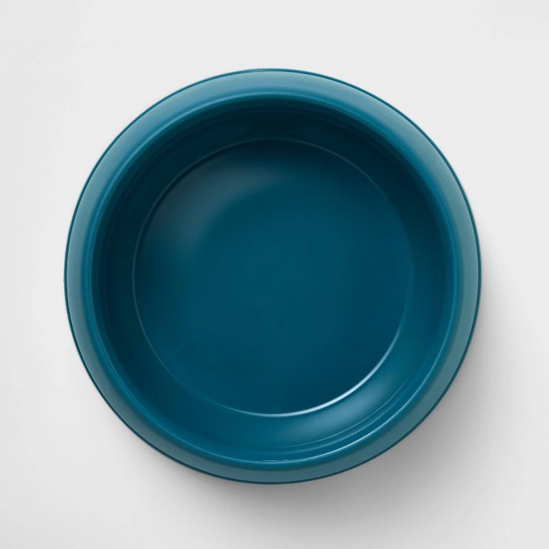 slide 2 of 3, Standard Polypro Cat and Dog Bowl - 5.5 Cup - Teal Blue - Boots & Barkley™, 1 ct