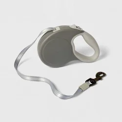 Retractable Dog Leash - L - Gray - Boots & Barkley™