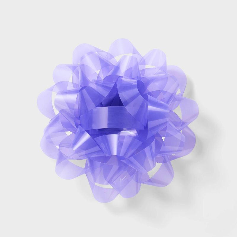 slide 1 of 3, Purple Pet Bow - Spritz™, 1 ct