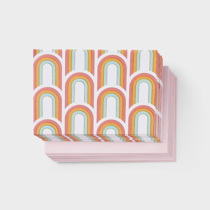 slide 1 of 3, 24ct Rainbow Cards - Spritz™, 24 ct