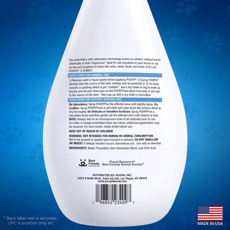 slide 12 of 12, Pooph Dog Odor & Stain Eliminator - 20 fl oz, 20 fl oz