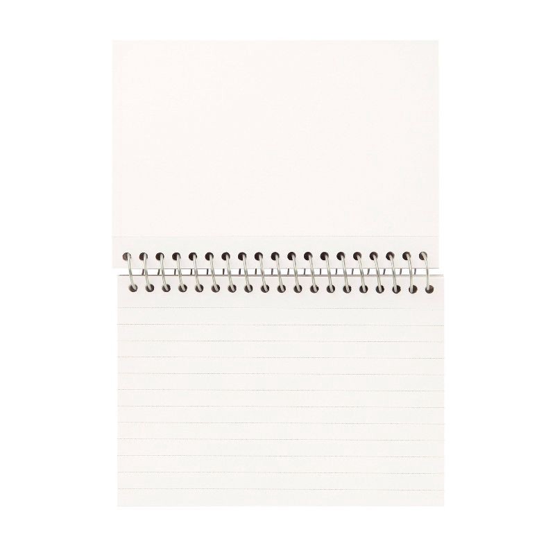 slide 3 of 5, greenroom 3"x5" 50ct Spiral Index Cards: Multicolored Art & Design Notecards, Special Rule, Uncoated Paper Basics, 50 ct