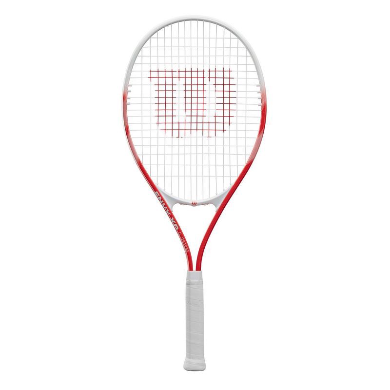 slide 1 of 7, Wilson Envy XP Racquets - Orange: Aluminum Alloy, 112 sq in Head Size Tennis Racquet, 1 ct