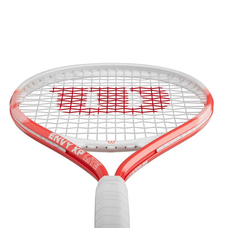 slide 4 of 7, Wilson Envy XP Racquets - Orange: Aluminum Alloy, 112 sq in Head Size Tennis Racquet, 1 ct