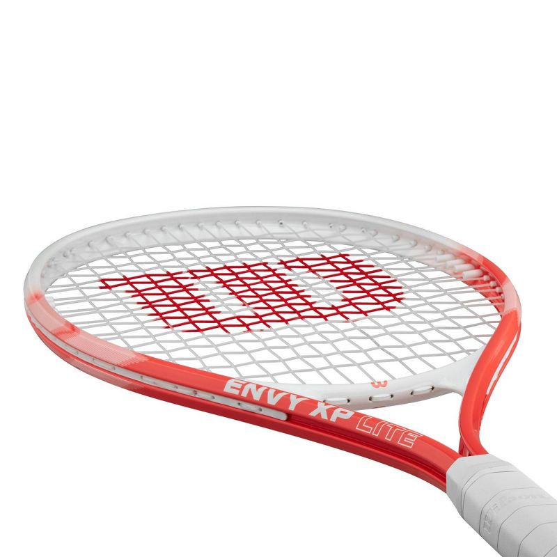 slide 5 of 7, Wilson Envy XP Racquets - Orange: Aluminum Alloy, 112 sq in Head Size Tennis Racquet, 1 ct