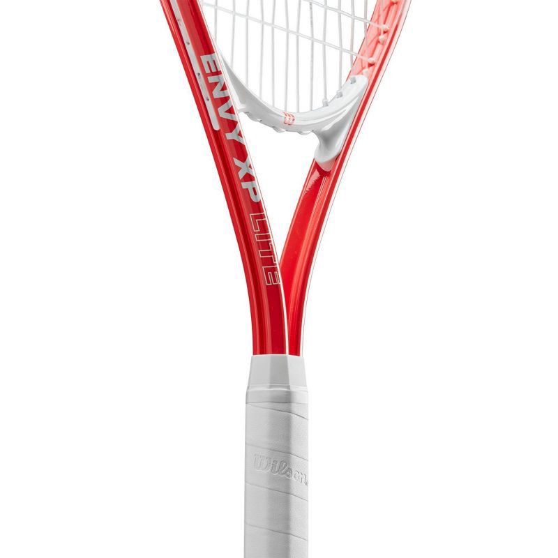 slide 6 of 7, Wilson Envy XP Racquets - Orange: Aluminum Alloy, 112 sq in Head Size Tennis Racquet, 1 ct