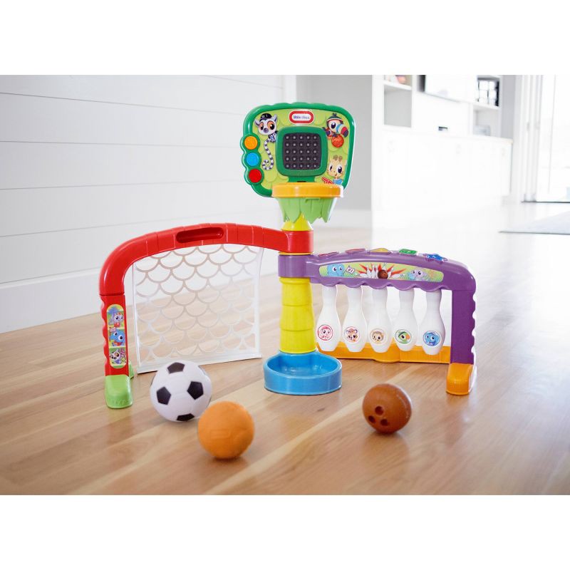 slide 3 of 6, Little Tikes Learn and Play 3-in-1 Sports Zone, 1 ct