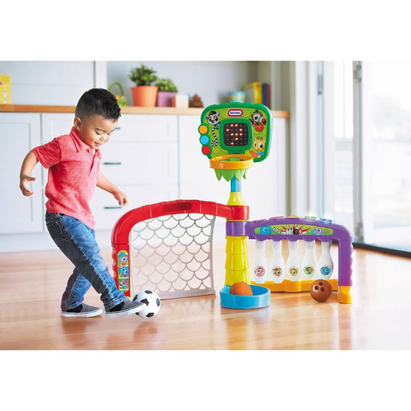 slide 5 of 6, Little Tikes Learn and Play 3-in-1 Sports Zone, 1 ct