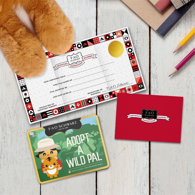 slide 3 of 8, FAO Schwarz 22" Lying Lion Toy Plush, 1 ct