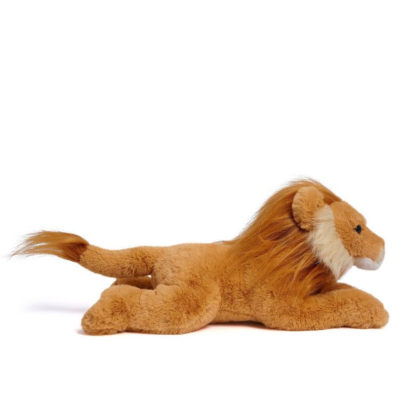 slide 4 of 8, FAO Schwarz 22" Lying Lion Toy Plush, 1 ct