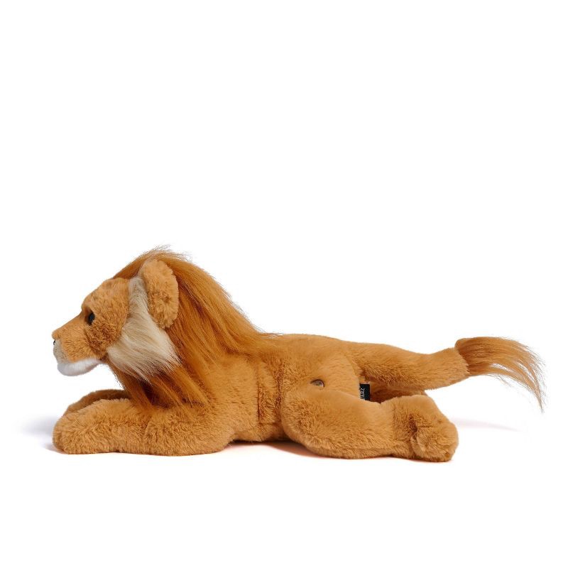 slide 6 of 8, FAO Schwarz 22" Lying Lion Toy Plush, 1 ct