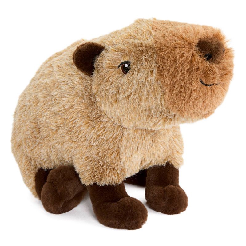 slide 1 of 7, FAO Schwarz 12" Capybara Toy Plush, 1 ct