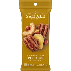 Sahale Snacks Banana Rum Pecans Glazed Mix 1.5 oz