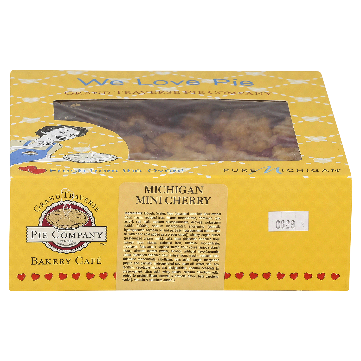 slide 4 of 4, Grand Traverse Pie Company Cherry Pie, 6", 15.05 oz