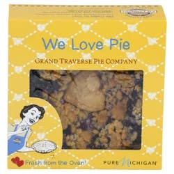Grand Traverse Pie Company Blueberry Pie, 6"