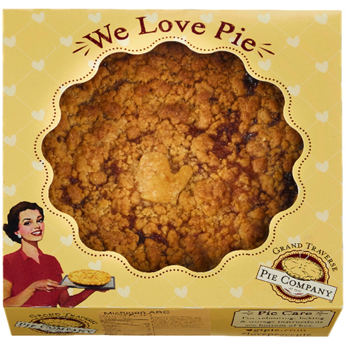 slide 1 of 1, Grand Traverse Pie Company Michigan ABC Pie, 9", 40.1 oz