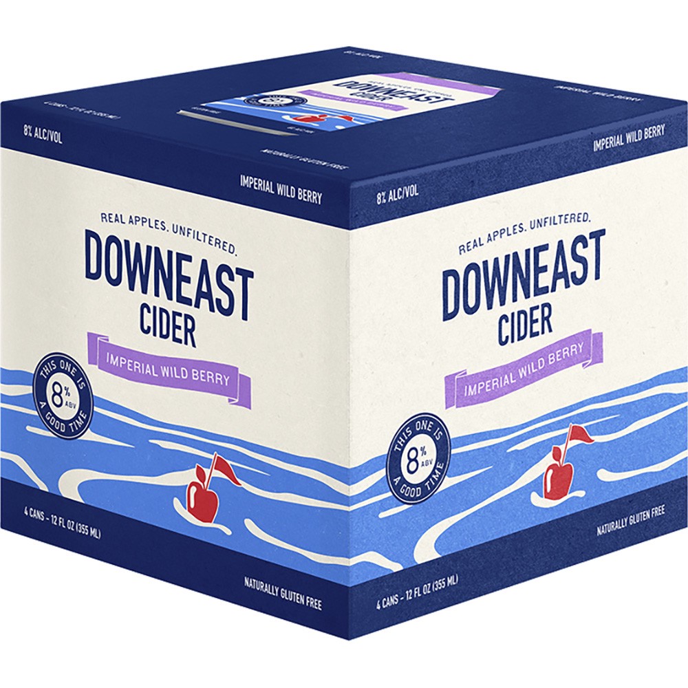 Downeast Cider Downeast Imperial Wild Berry | Shipt