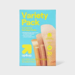 Variety Pack Assorted Bandages - 30ct - up&up™