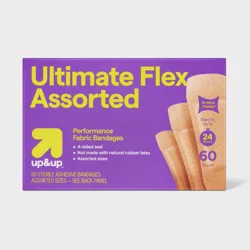 Ultimate Flex Assorted Bandages - 60ct - up&up™