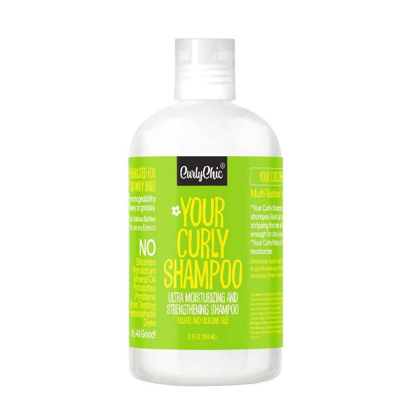 slide 1 of 4, Curly Chic Your Curly Shampoo - 12 fl oz, 12 oz