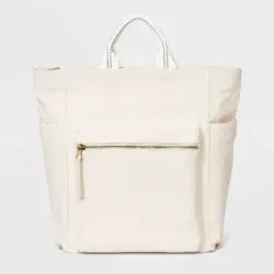 14.5" Soft Utility Square Backpack - Universal Thread™ Off-White