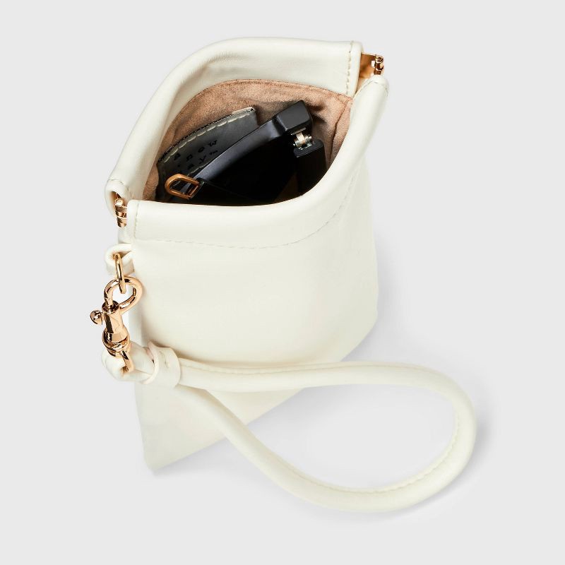 slide 3 of 4, Facile Frame Glasses Case - A New Day™ White: Eyewear Accessory, 1 ct