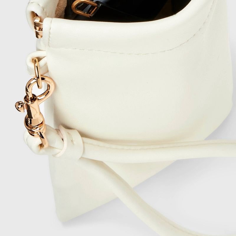 slide 4 of 4, Facile Frame Glasses Case - A New Day™ White: Eyewear Accessory, 1 ct