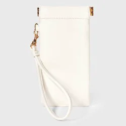 Facile Frame Glasses Case - A New Day™ White: Eyewear Accessory