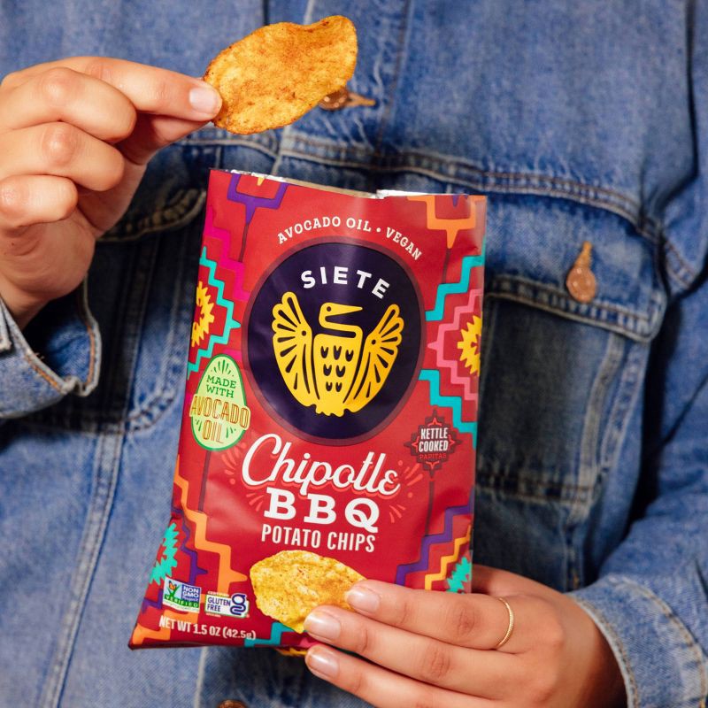 slide 5 of 9, Siete Potato Chip Variety Pack - 9oz/6ct, 6 ct; 9 oz