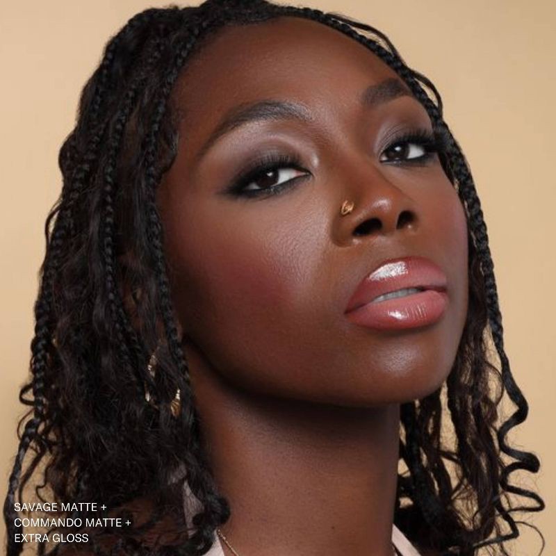 slide 4 of 8, The Lip Bar Vegan Matte Liquid Lipstick - Commando - 0.24 fl oz, 0.24 fl oz