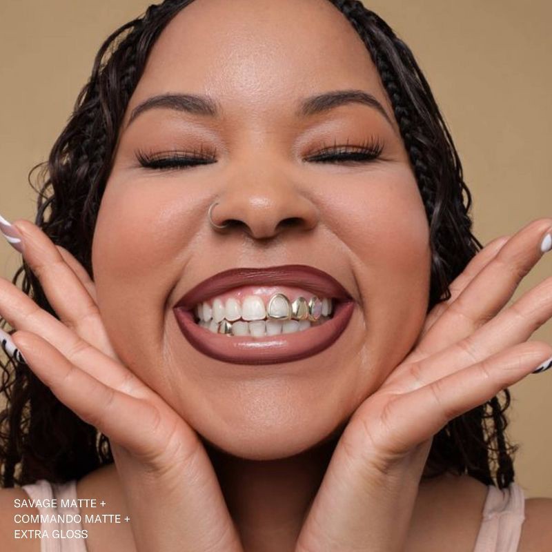 slide 5 of 8, The Lip Bar Vegan Matte Liquid Lipstick - Commando - 0.24 fl oz, 0.24 fl oz