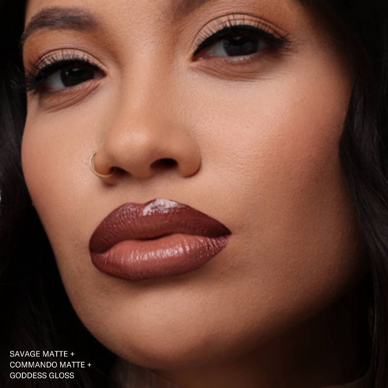 slide 6 of 8, The Lip Bar Vegan Matte Liquid Lipstick - Commando - 0.24 fl oz, 0.24 fl oz