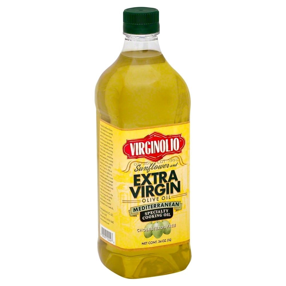 slide 1 of 1, Virginolio Sunflower And Extra Virgin Olive Oil, 34 oz