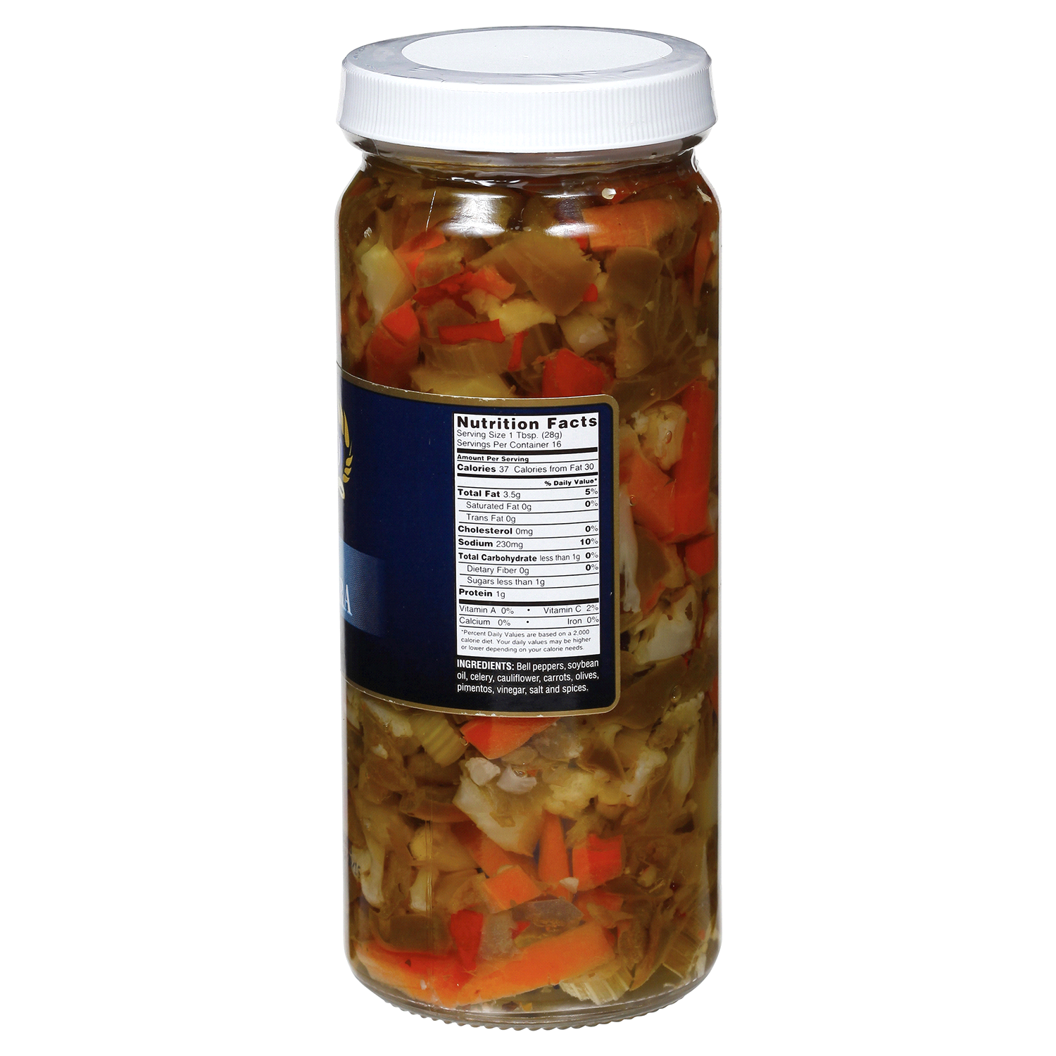 slide 3 of 3, Racconto Mild Giardiniera, 16 oz